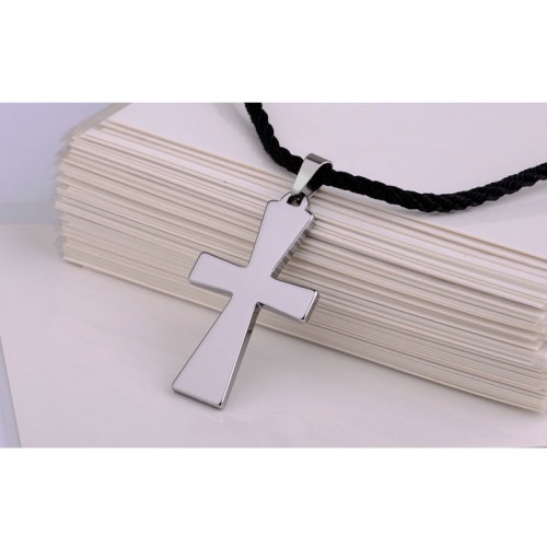 Women's Or Men's Cross Pendant Tungsten Carbide Cross Religious Necklace Couple Jewelry Gifts