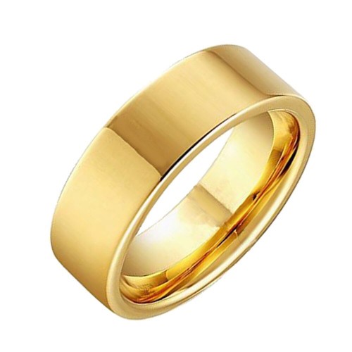 Mens Womens Gold High Polished Couples Tungsten Carbide Rings Unisex Carbon Fiber Wedding Bands Comfort Fit